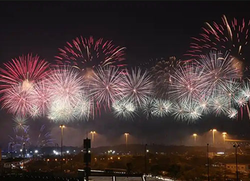 永春县焰火晚会